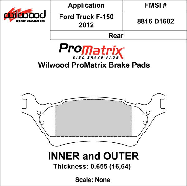 Pad Set, Promatrix, D1602